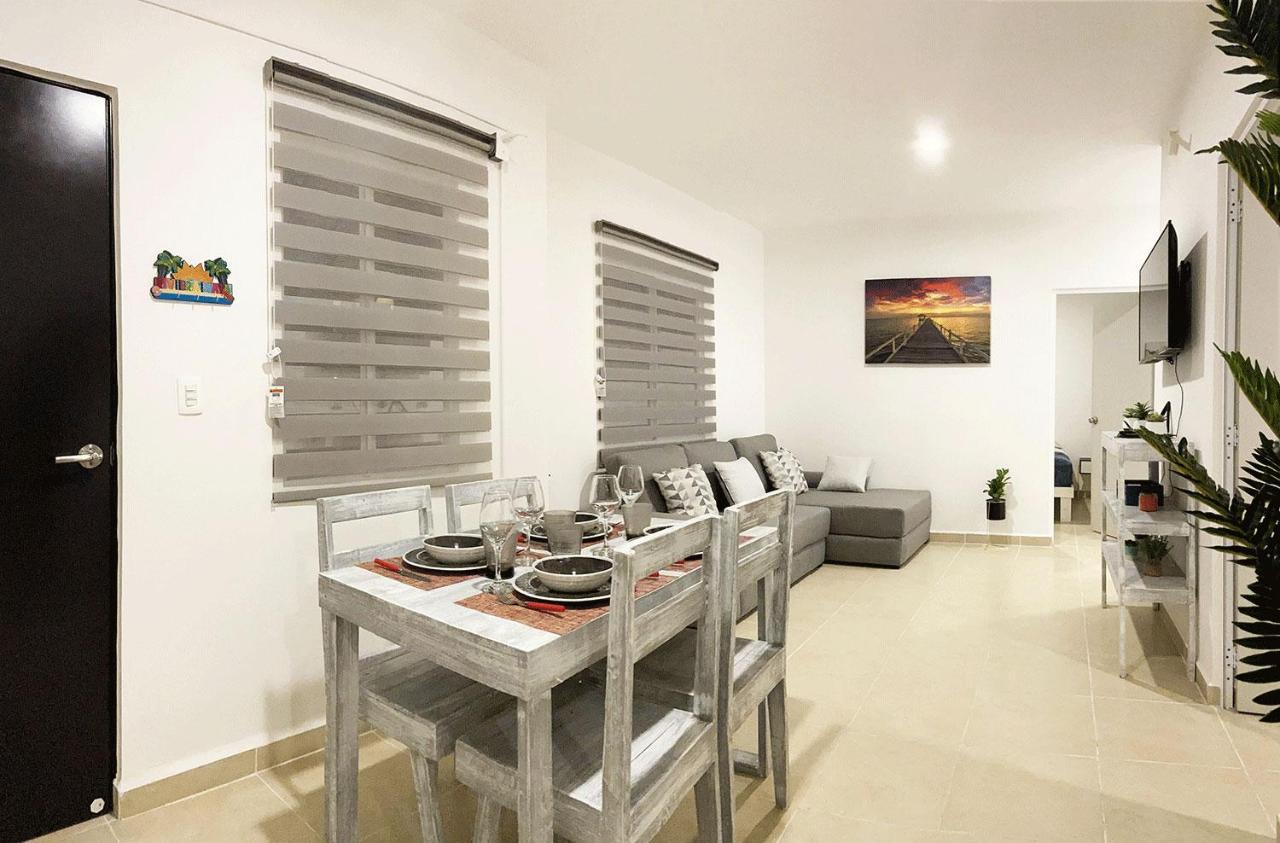 Angels Beach Condo Con Piscina, Parking Y Parque Playa del Carmen Esterno foto