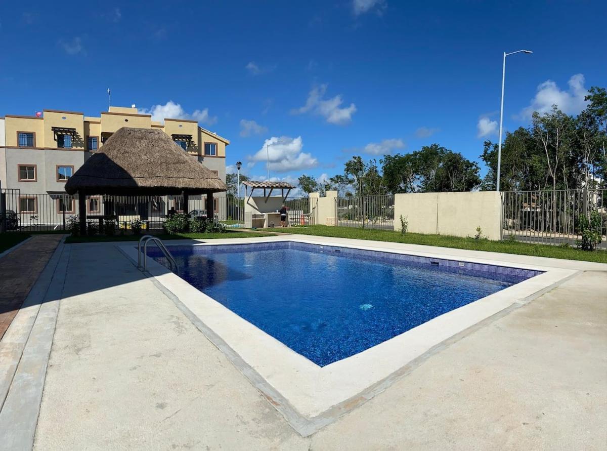 Angels Beach Condo Con Piscina, Parking Y Parque Playa del Carmen Esterno foto