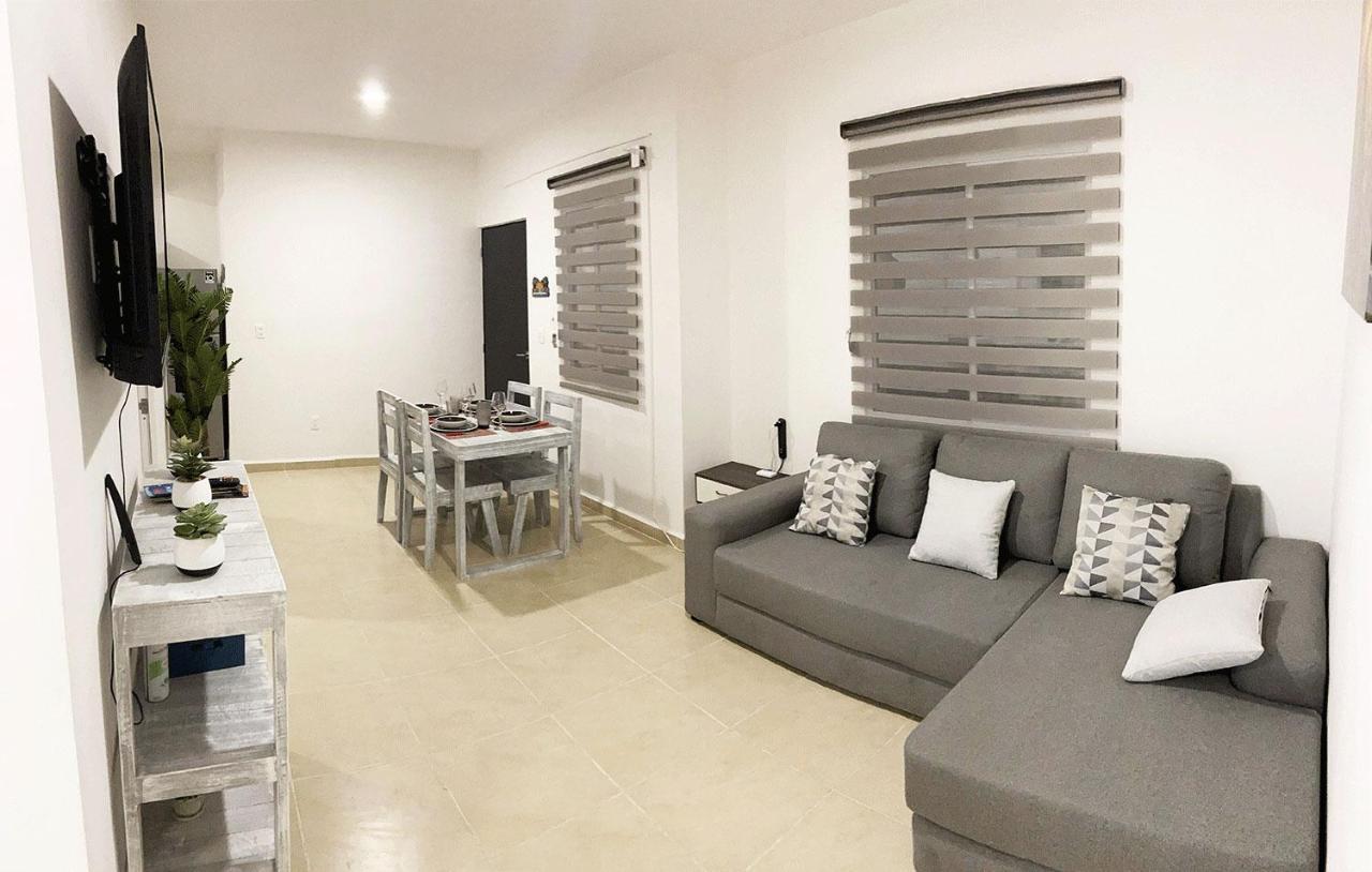Angels Beach Condo Con Piscina, Parking Y Parque Playa del Carmen Esterno foto